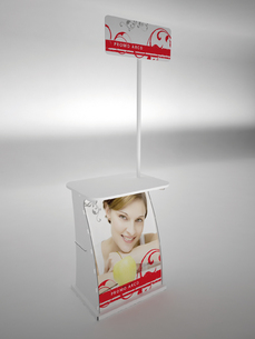 Dibondový promostolek PROMO ARCO Dibondový promostolek PROMO ARCO