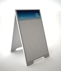 Plastic A Stand mit Poster Pockets 254AR