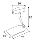 Sketch with dimensions