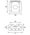 Sketch with dimensions