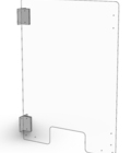 Protective wall with aluminium legs OP3 - 650 x 900 mm Protective wall with aluminium legs OP3 - 650 x 900 mm