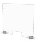 Protective wall with aluminium legs OP3 - 990 x 900 mm Protective wall with aluminium legs OP3 - 990 x 900 mm