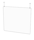 Přepážka zavěšená od stropu OP5 - 990 x 900 mm Přepážka zavěšená od stropu OP5 - 990 x 900 mm