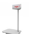 Promo ARCO - tvar logopanelu může být snadno zakázkově upraven Promo ARCO - tvar logopanelu může být snadno zakázkově upraven