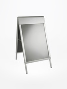 A Stand with Snapframe Prestige with logopanel PRESALP/A0, format A0