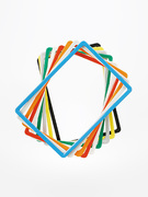 Plastový rámeček RA, formát A3 - žlutý