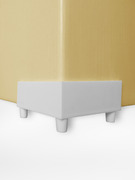 Plastic corner legs L2215W
