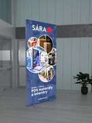 Prezentační stěna Light Box - nástěnný LIGHT BOX LTBW/2000x850