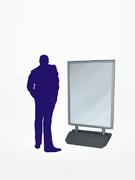 Stojan JetMaster JMMIDLP/B1 - s logopanelem