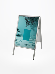 A Stand with Snapframe Classic 25, plastic corners CL25PGA A Stand with Snapframe Classic 25, plastic corners CL25PGA