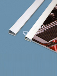 Binding rail White 340-8W