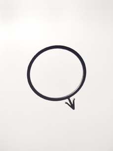 Černý držák poutače na láhev 175B