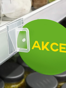 Držák poutače v liště PTxx01