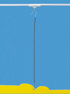 Háček, závěs 109-3, délka 320 - 4000 mm