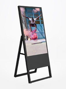 Portable display D-STAND Portable display D-STAND