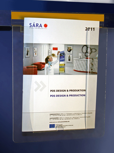 Nástěnný zásobník na letáky 182R