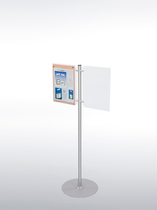 Podlahový stojan na letáky UNI FS2A4