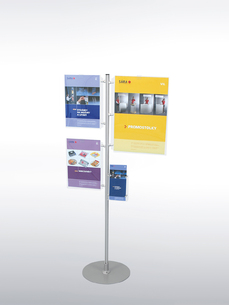 Podlahový stojan na letáky UNI S-SIMPLE 1
