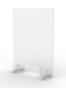 Přepážka dočasná s nožkami OP2