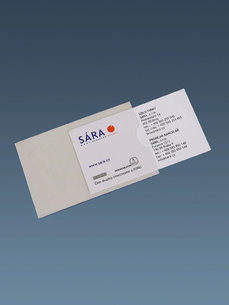 Self-adhesive business-card pocket BCP Self-adhesive business-card pocket BCP