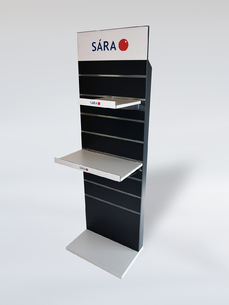 Slatwall stojan SWALL580/7