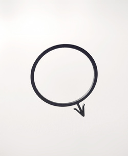 Černý držák poutače na láhev 175B