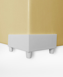Plastic corner legs L2215W