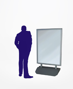 Stojan JetMaster JMMIDLP/B1 - s logopanelem