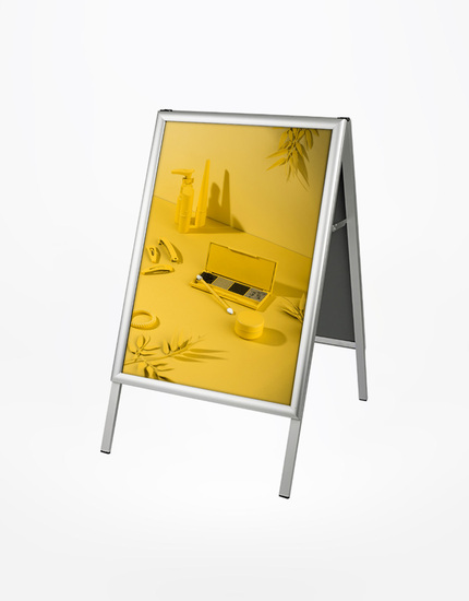 A stojan s kliprámem Classic 33, ostrý roh CL33SHA/A0, formát A0