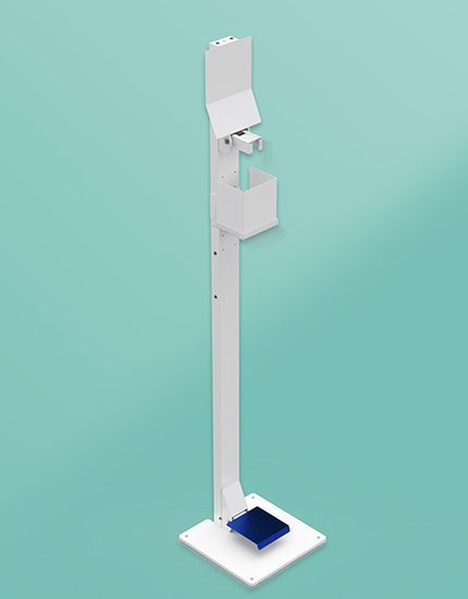 Non-touch disinfection stand standard FOOTSANS Non-touch disinfection stand standard FOOTSANS