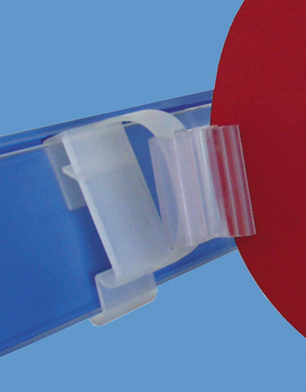 Držák poutače SuperGrip (lamelový) 007