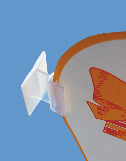 Držák poutače SuperGrip (lamelový) G124-100