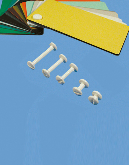 Knihařský šroubek 3505W, délka 5 mm