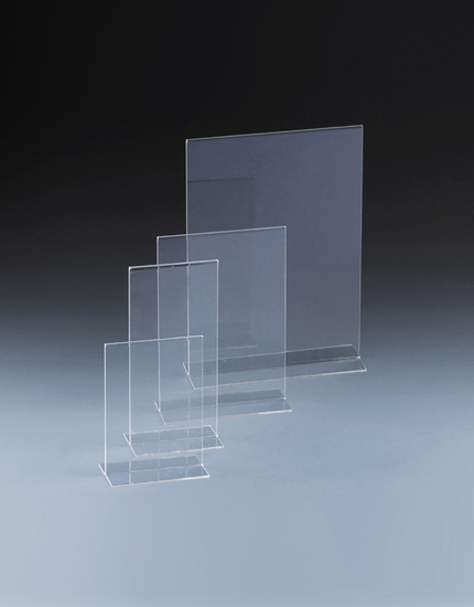 Double-sided T-shaped Counter Stand PT/xx, Portrait