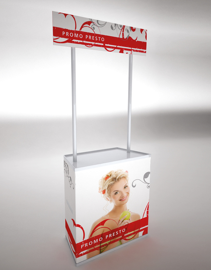 Plastový promostolek PROMO PRESTO