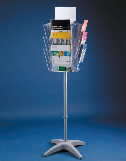 Podlahový stojan na letáky 12F160 - ilustrační obrázek