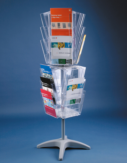 Podlahový stojan na letáky 24F230