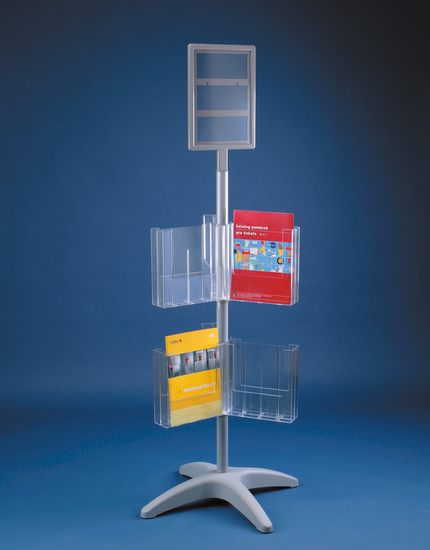 Podlahový stojan na letáky MSC2