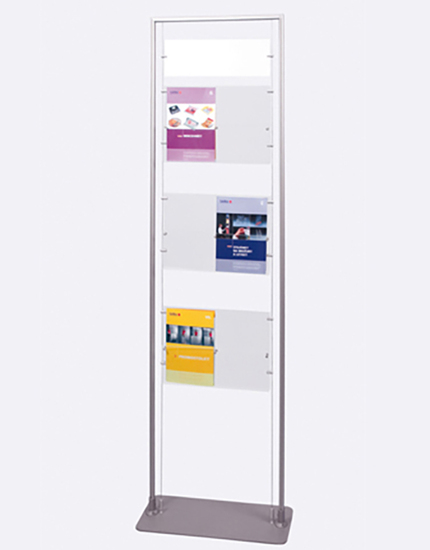 Podlahový stojan na letáky UNI CABLE/T6A4