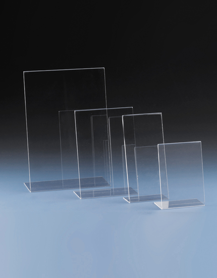 Pultový stojánek na 1 leták na výšku, PL/A5 - Formát A5