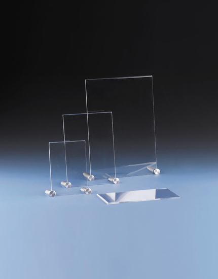 Single Leaflet Counter Stand AL/A4 - Format A4