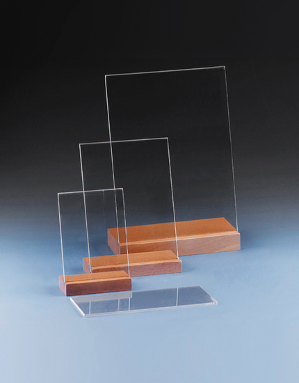 Pultový stojánek na 1 leták WT/A4 - formát A4