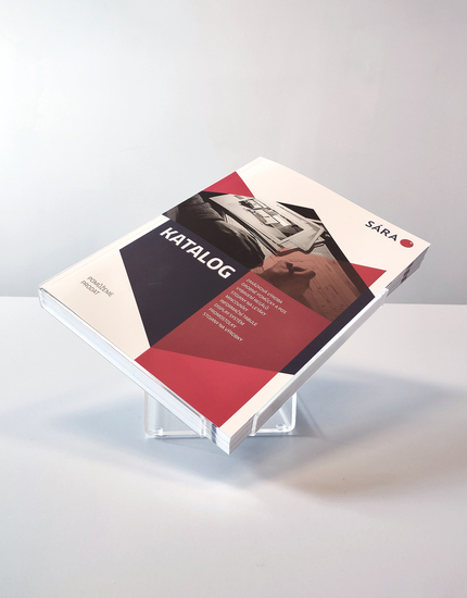 Pultový zásobník LVITT pro katalogy a brožury A4