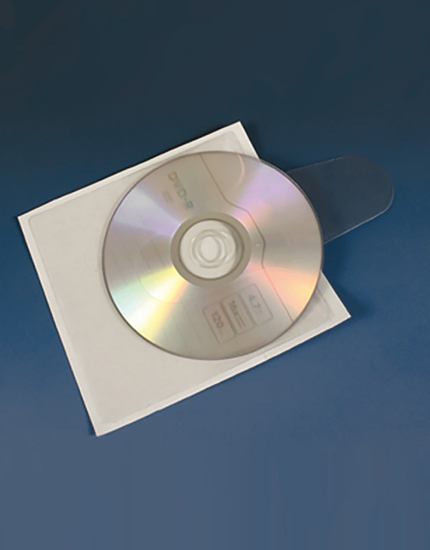 Self-adhesive CD pocket CDP