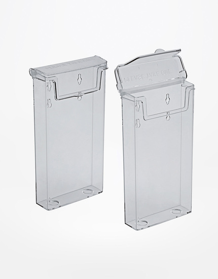 Venkovní zásobník na letáky, DL na výšku, OD110 Venkovní zásobník na letáky, DL na výšku, OD110