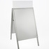 A stojan s kliprámem Classic 25, ostrý roh s logopanelem CL25SHALP